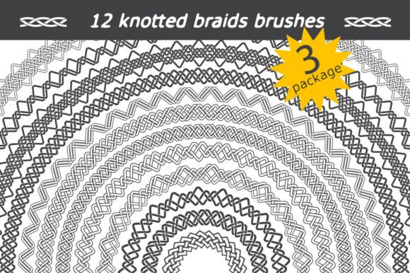 12 Knotted Brushes Package 3: Strategic Design Tools for Creative Professionals