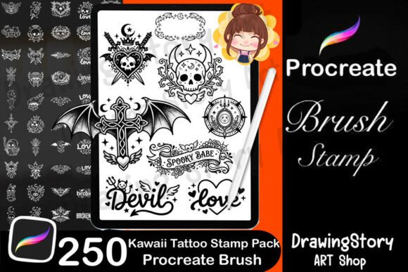 250 Kawaii Tattoo Stamps for Procreate: A Practical Guide to Avoiding Common Pitfalls