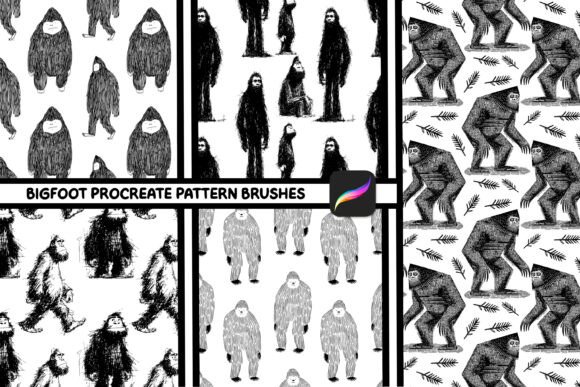 Procreate Bigfoot Pattern Brushes: A Unique Creative Tool for Digital Artists