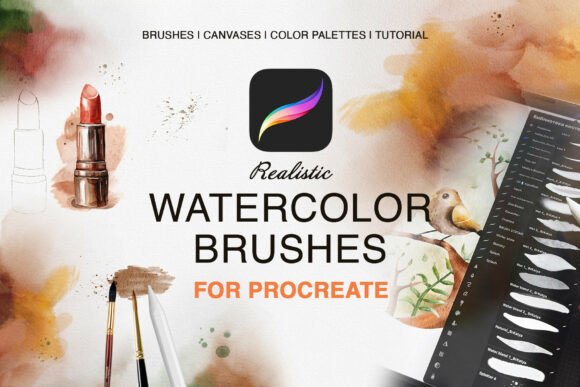 Realistic Procreate Watercolor Brush: A Practical Tool for Modern Digital Illustration