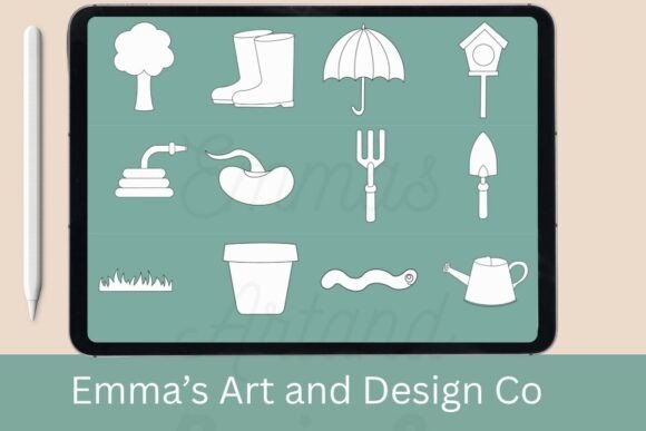Spring Garden Procreate Stamp Brushes: Creative Possibilities for Every Artist