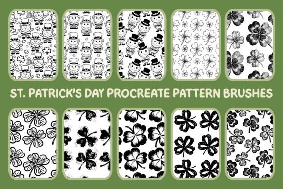 St. Patrick's Day Procreate Brushes for Creative Digital Artists