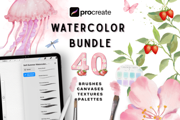 Watercolor Procreate Brush Set: A Practical Tool for Digital Artists
